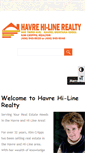 Mobile Screenshot of havrehilinerealty.net
